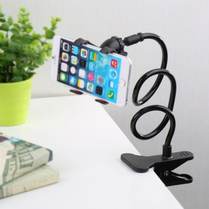 Universal Mobile Phone Lazy Stand Long Arm Flexible Table Phone Holder Bed Mount Clip Bracket Adjustable Desk Stent