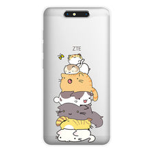 Load image into Gallery viewer, Phone Case for ZTE Blade V8 V7 lite mini A521 A520 L7 Z MAX Z982 A330 A910 A602 A610 A512 Cute soft silicon TPU Back Cover