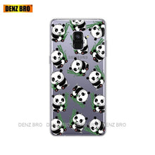 Load image into Gallery viewer, Silicone phone Case For Samsung Galaxy A8 2018 A530 A530F silicon Covers For Samsung A8 Plus 2018 A730 A730F Clear Case