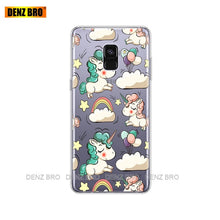 Load image into Gallery viewer, Silicone phone Case For Samsung Galaxy A8 2018 A530 A530F silicon Covers For Samsung A8 Plus 2018 A730 A730F Clear Case