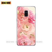 Load image into Gallery viewer, Silicone phone Case For Samsung Galaxy A8 2018 A530 A530F silicon Covers For Samsung A8 Plus 2018 A730 A730F Clear Case
