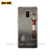 Load image into Gallery viewer, Silicone phone Case For Samsung Galaxy A8 2018 A530 A530F silicon Covers For Samsung A8 Plus 2018 A730 A730F Clear Case