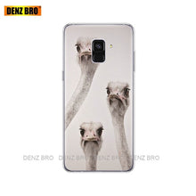 Load image into Gallery viewer, Silicone phone Case For Samsung Galaxy A8 2018 A530 A530F silicon Covers For Samsung A8 Plus 2018 A730 A730F Clear Case