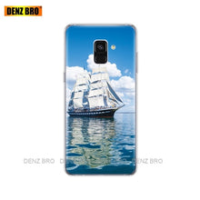 Load image into Gallery viewer, Silicone phone Case For Samsung Galaxy A8 2018 A530 A530F silicon Covers For Samsung A8 Plus 2018 A730 A730F Clear Case
