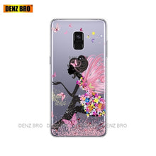 Load image into Gallery viewer, Silicone phone Case For Samsung Galaxy A8 2018 A530 A530F silicon Covers For Samsung A8 Plus 2018 A730 A730F Clear Case