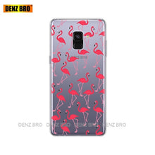 Load image into Gallery viewer, Silicone phone Case For Samsung Galaxy A8 2018 A530 A530F silicon Covers For Samsung A8 Plus 2018 A730 A730F Clear Case