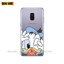 Load image into Gallery viewer, Silicone phone Case For Samsung Galaxy A8 2018 A530 A530F silicon Covers For Samsung A8 Plus 2018 A730 A730F Clear Case