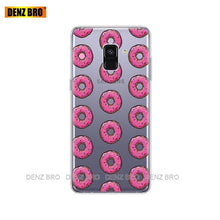 Load image into Gallery viewer, Silicone phone Case For Samsung Galaxy A8 2018 A530 A530F silicon Covers For Samsung A8 Plus 2018 A730 A730F Clear Case