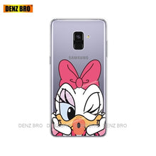 Load image into Gallery viewer, Silicone phone Case For Samsung Galaxy A8 2018 A530 A530F silicon Covers For Samsung A8 Plus 2018 A730 A730F Clear Case