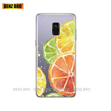 Load image into Gallery viewer, Silicone phone Case For Samsung Galaxy A8 2018 A530 A530F silicon Covers For Samsung A8 Plus 2018 A730 A730F Clear Case