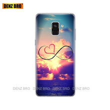 Load image into Gallery viewer, Silicone phone Case For Samsung Galaxy A8 2018 A530 A530F silicon Covers For Samsung A8 Plus 2018 A730 A730F Clear Case