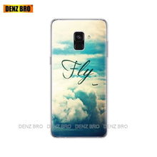Load image into Gallery viewer, Silicone phone Case For Samsung Galaxy A8 2018 A530 A530F silicon Covers For Samsung A8 Plus 2018 A730 A730F Clear Case