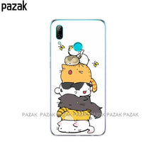 Load image into Gallery viewer, For Huawei P Smart 2019 Silicone Soft TPU Back Cover For Funda Huawei P Smart 2019 Case Cover POT-LX1 POT-LX3 Phone Case bumper
