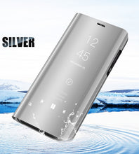 Load image into Gallery viewer, Moopok Smart Mirror Flip Phone Case For Huawei P20 P30 P10 Lite P30 P20 P10 Pro Full Cover Case For Huawei Mate 20 Lite Pro Case