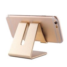 Load image into Gallery viewer, Phone Holder Foldable Stand Aluminum Alloy Cell Phone Tablet PC Desk Holder Universal Mount Metal Wholesale Purchasing 4 Color