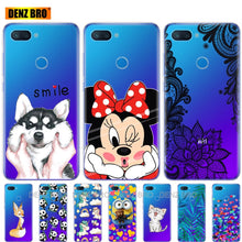 Load image into Gallery viewer, Silicone phone case For Xiaomi mi 8 LITE Case 6.26 inch clear TPU Case For Xiaomi mi 8 lite Back Cover For Xiaomi mi8 coque