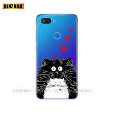 Load image into Gallery viewer, Silicone phone case For Xiaomi mi 8 LITE Case 6.26 inch clear TPU Case For Xiaomi mi 8 lite Back Cover For Xiaomi mi8 coque