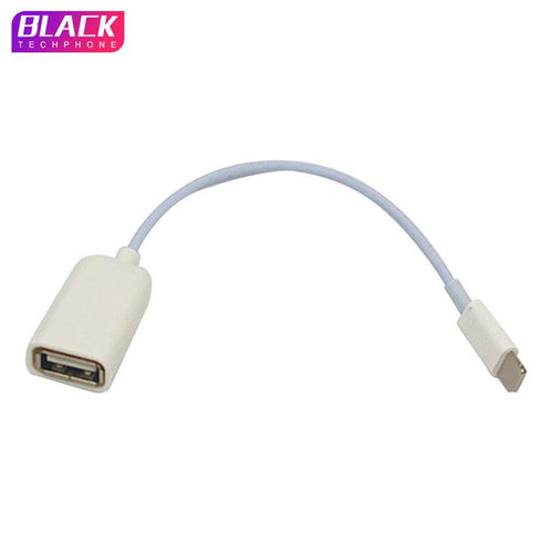 Mobile Phone OTG Adapter Cable for iPhone IOS 10.3 USB OTG