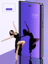 Load image into Gallery viewer, Smart Mirror Flip Case For Samsung Galaxy S10 S10E Plus Lite A50 A40 M20 M10 A30 A20 A10 A60 A70 A80 A90 M30 5G Phone  Cover