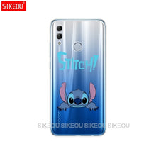 Load image into Gallery viewer, silicone case for huawei honor 10 lite case 6.21 inch soft tpu back phone cover for honor 10 lite Coque Etui full 360 protective