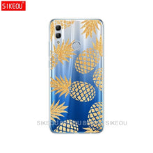 Load image into Gallery viewer, silicone case for huawei honor 10 lite case 6.21 inch soft tpu back phone cover for honor 10 lite Coque Etui full 360 protective