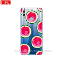 Load image into Gallery viewer, silicone case for huawei honor 10 lite case 6.21 inch soft tpu back phone cover for honor 10 lite Coque Etui full 360 protective