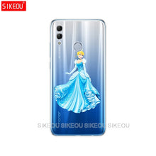 Load image into Gallery viewer, silicone case for huawei honor 10 lite case 6.21 inch soft tpu back phone cover for honor 10 lite Coque Etui full 360 protective