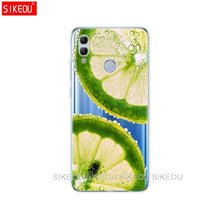 Load image into Gallery viewer, silicone case for huawei honor 10 lite case 6.21 inch soft tpu back phone cover for honor 10 lite Coque Etui full 360 protective