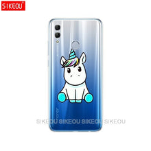 Load image into Gallery viewer, silicone case for huawei honor 10 lite case 6.21 inch soft tpu back phone cover for honor 10 lite Coque Etui full 360 protective