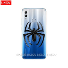 Load image into Gallery viewer, silicone case for huawei honor 10 lite case 6.21 inch soft tpu back phone cover for honor 10 lite Coque Etui full 360 protective