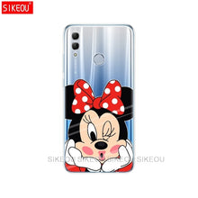 Load image into Gallery viewer, silicone case for huawei honor 10 lite case 6.21 inch soft tpu back phone cover for honor 10 lite Coque Etui full 360 protective