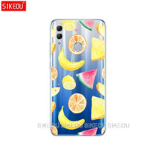 Load image into Gallery viewer, silicone case for huawei honor 10 lite case 6.21 inch soft tpu back phone cover for honor 10 lite Coque Etui full 360 protective
