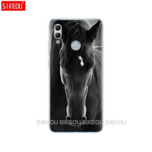 Load image into Gallery viewer, silicone case for huawei honor 10 lite case 6.21 inch soft tpu back phone cover for honor 10 lite Coque Etui full 360 protective
