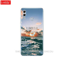 Load image into Gallery viewer, silicone case for huawei honor 10 lite case 6.21 inch soft tpu back phone cover for honor 10 lite Coque Etui full 360 protective